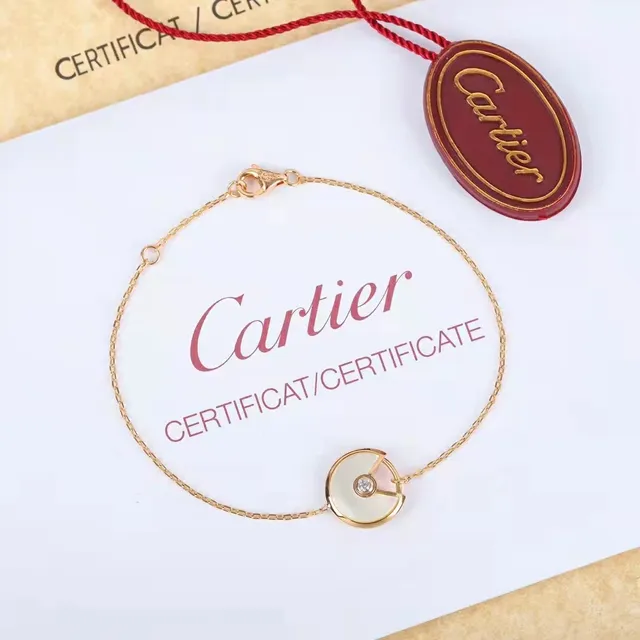 Cartier Amulette de Cartier Malachite Cornaline Mère-de-perle Onyx Colier 4