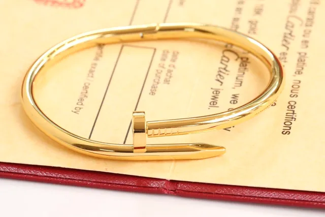 Cartier Juste un Clou Pulseira Ouro Rosa Ouro Branco Ouro Amarelo Pulseiras 6