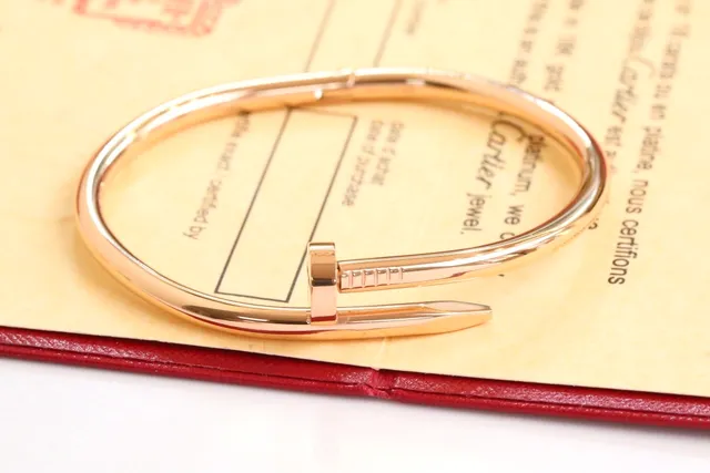 Cartier Juste un Clou Pulseira Ouro Rosa Ouro Branco Ouro Amarelo Pulseiras 7