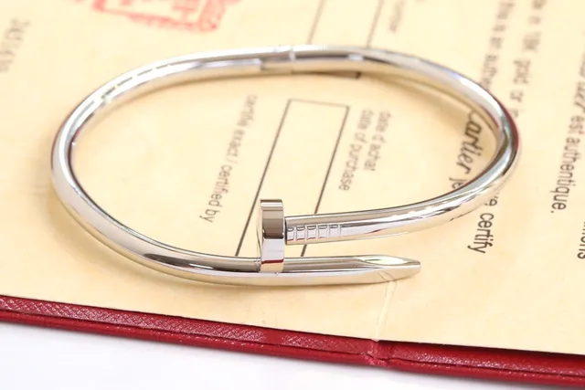 Cartier Juste un Clou Pulseira Ouro Rosa Ouro Branco Ouro Amarelo Pulseiras 8