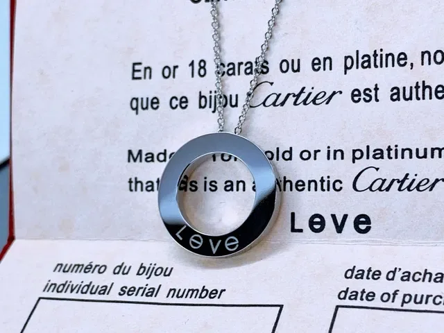 Collier Cartier Juste un Clou Motif de vis circulaire 4