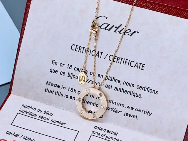 Collier Cartier Juste un Clou Motif de vis circulaire 5