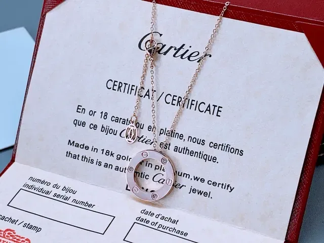 Collier Cartier Juste un Clou Motif de vis circulaire 7
