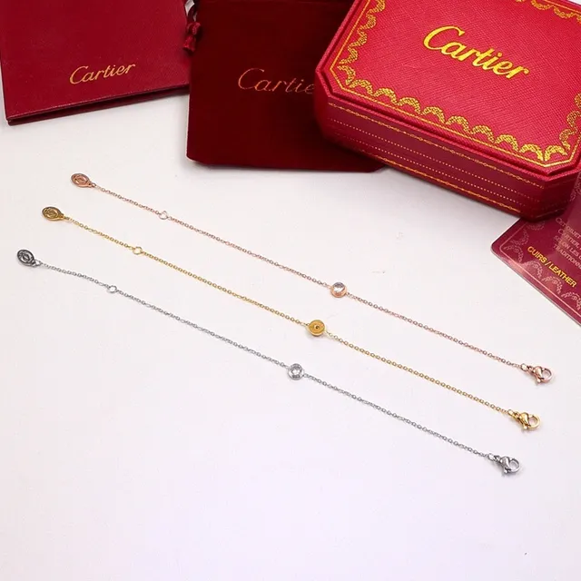 Cartier Juste un Clou Single Stone Chain Bracelet 2