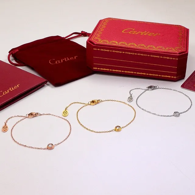 Cartier Juste un Clou Single Stone Chain Bracelet 6