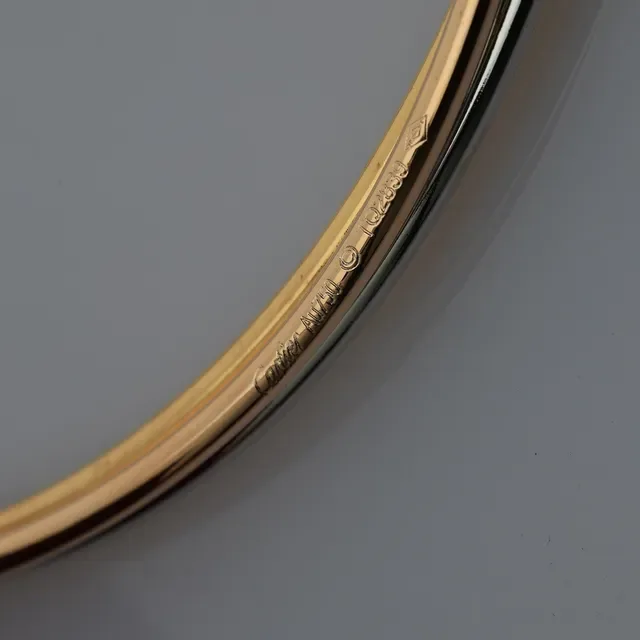 Cartier Trinity Triple-Tone Open Cuff Bracelet 3