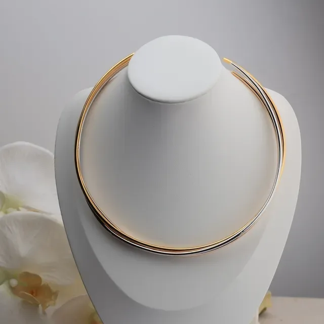Cartier Trinity Triple-Tone Open Cuff Bracelet 4