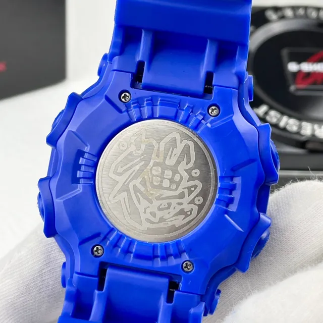 Casio G-Shock DW-5600 ساعة رياضية ريزين أزرق 3