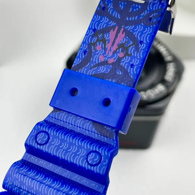 Casio G-Shock DW-5600 ساعة رياضية ريزين أزرق 5