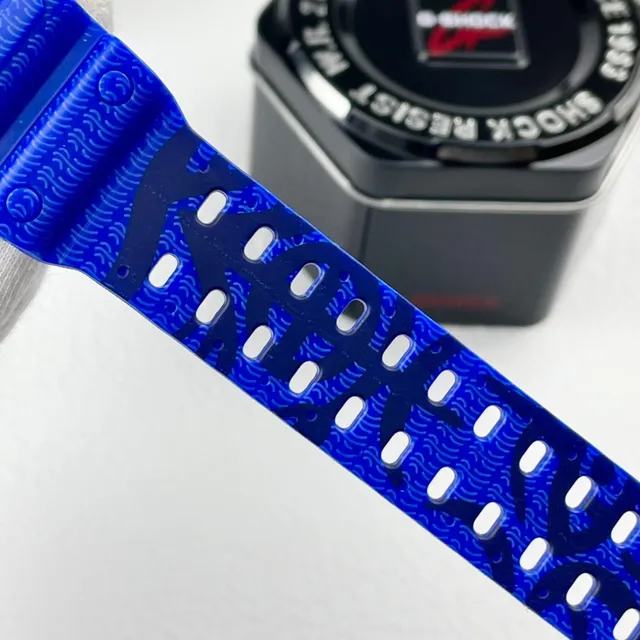 Casio G-Shock DW-5600 ساعة رياضية ريزين أزرق 6