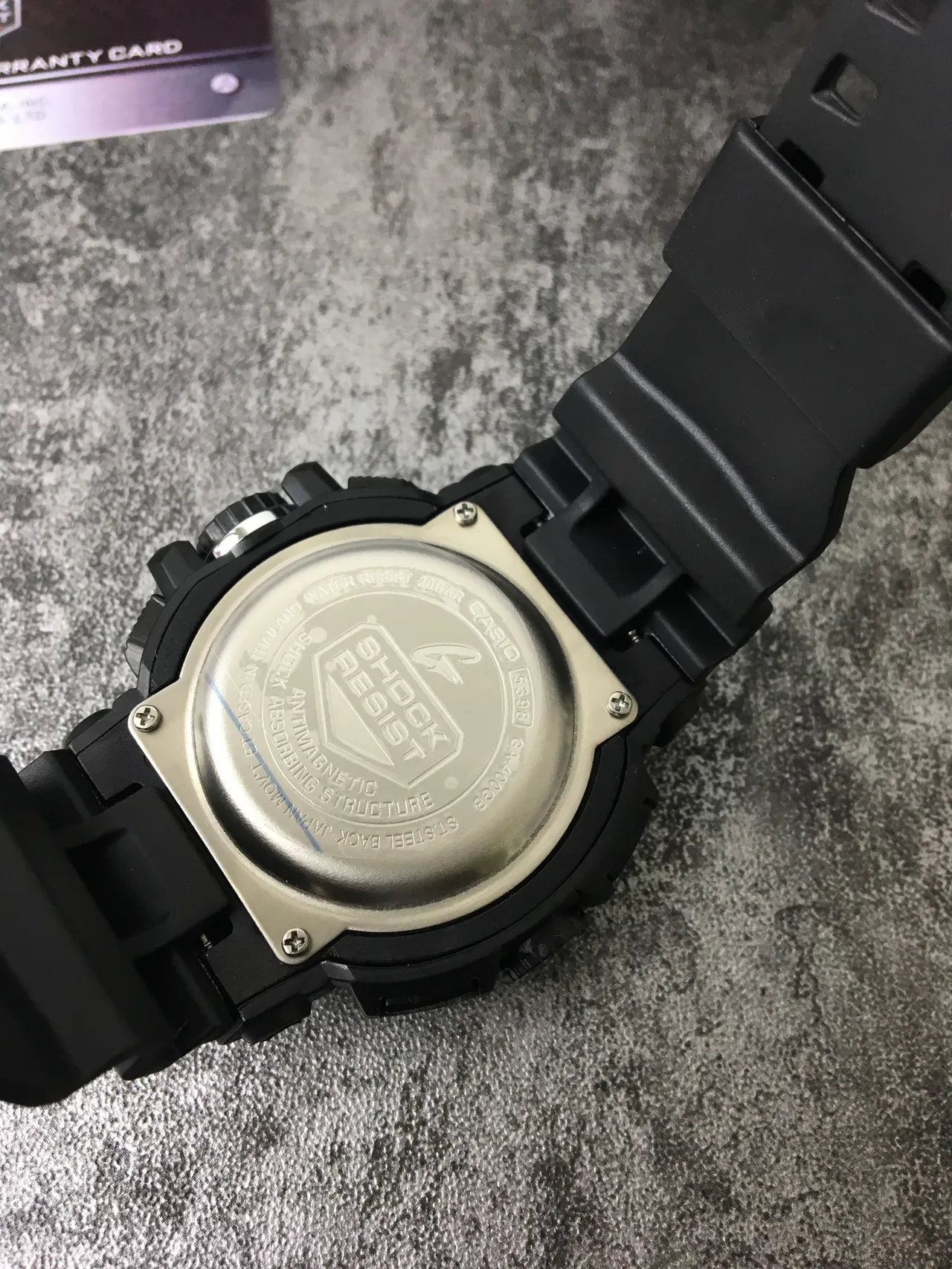 Casio G-Shock GA-100 Black Rugged Analog-Digital Sports Watch 4