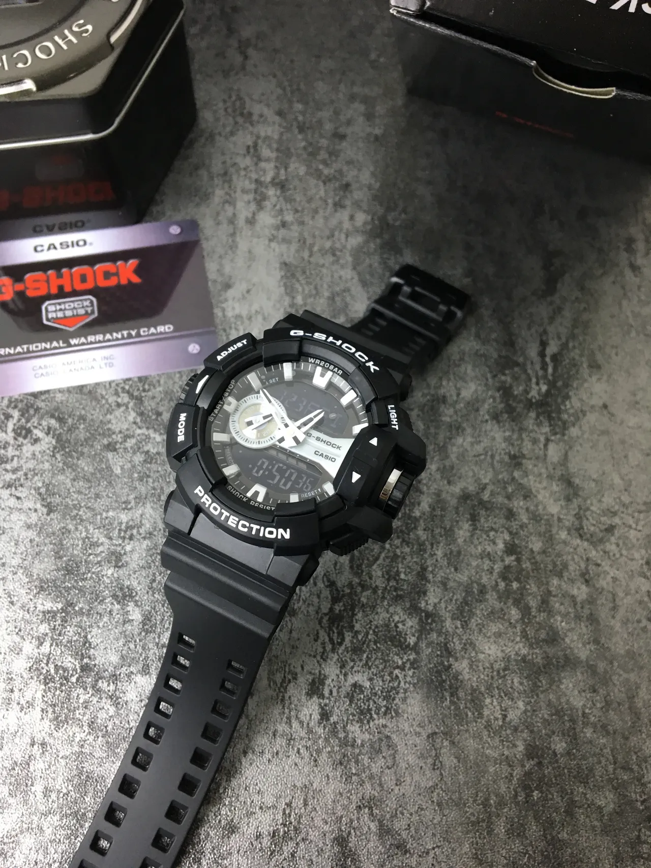 Casio G-Shock GA-100 Black Rugged Analog-Digital Sports Watch 7