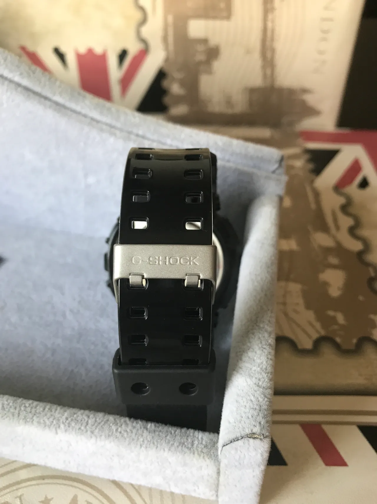 Casio G-Shock GA-100 蓝紫分层表盘 运动手表 7