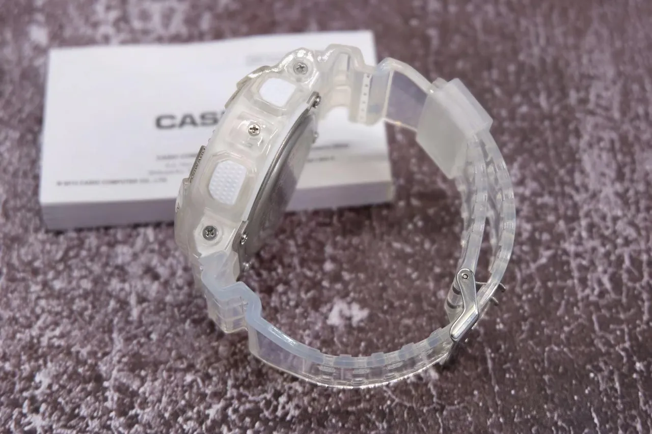 Casio G-Shock GA-110 Transparent Gold Sports Watch 6