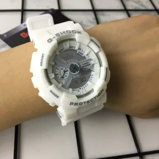 Casio G-Shock GA-110 White Resin Sports Watch