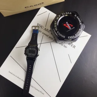 Casio G-Shock GA-2100 黑色树脂表带 运动手表