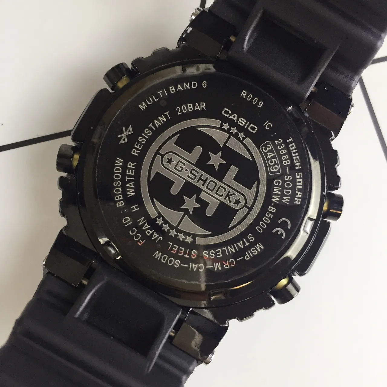 Casio G-Shock GA-2100 黑色树脂表带 运动手表 2