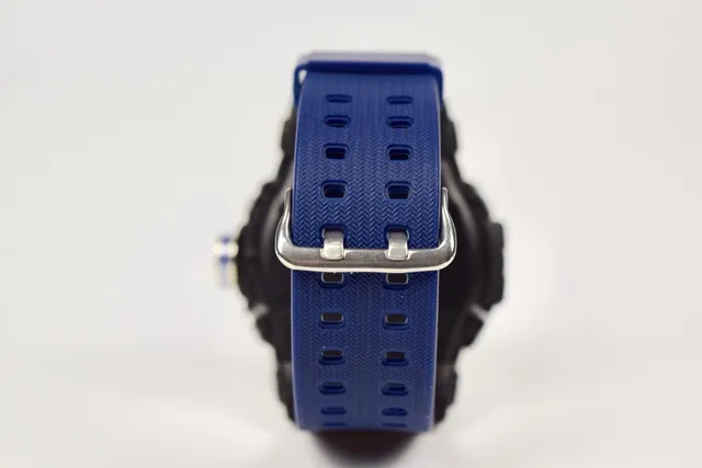 Casio G-Shock Mudmaster Quad Sensor Black and Blue खेल घड़ी 5