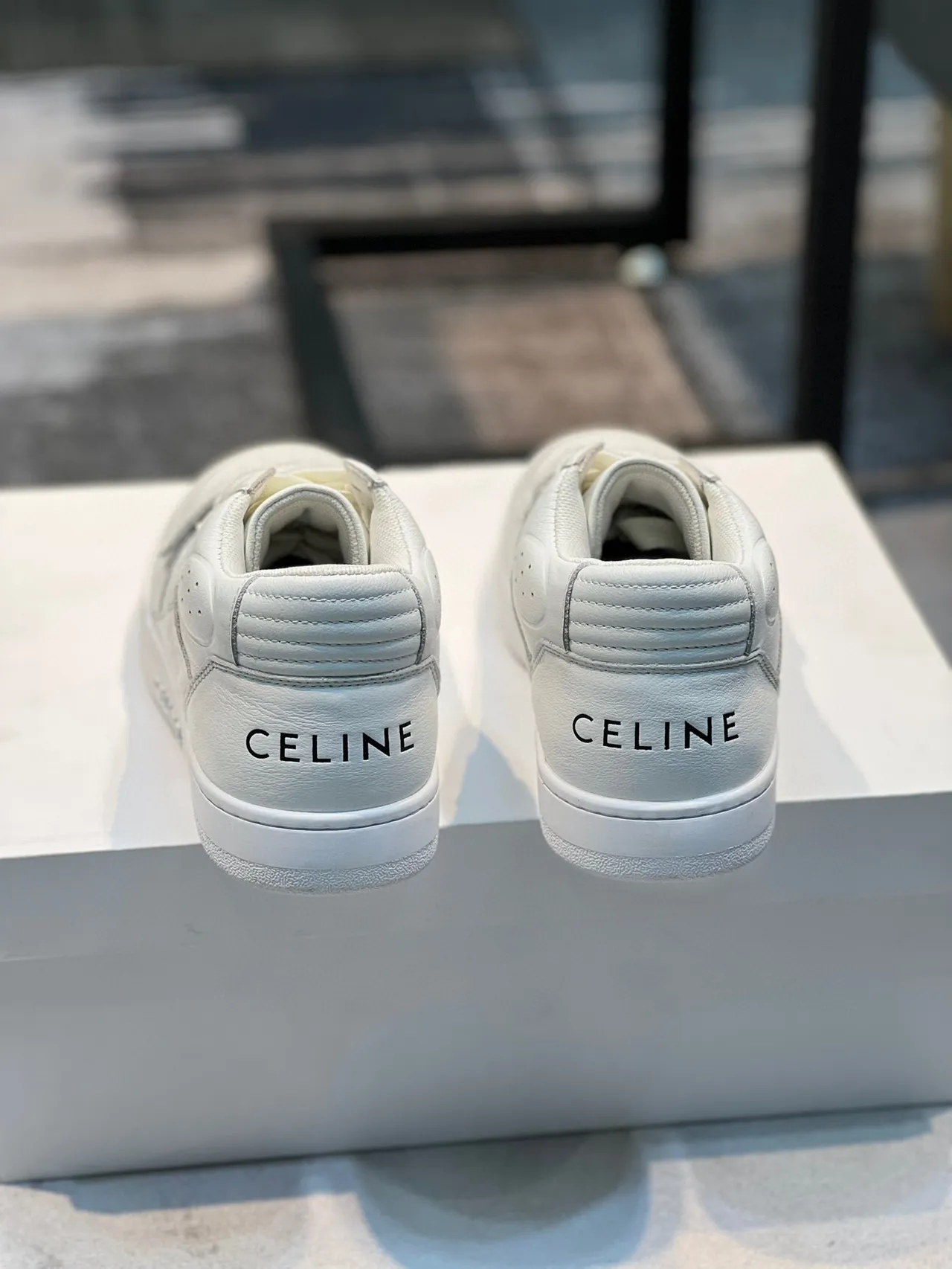 Celine CT-01 zapatillas lifestyle monocromo blanco 2