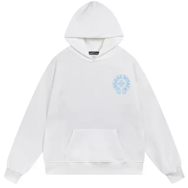 Chrome Hearts Sweat à Capuche Noir Bleu Fermeture Éclair Complète Oversized 2