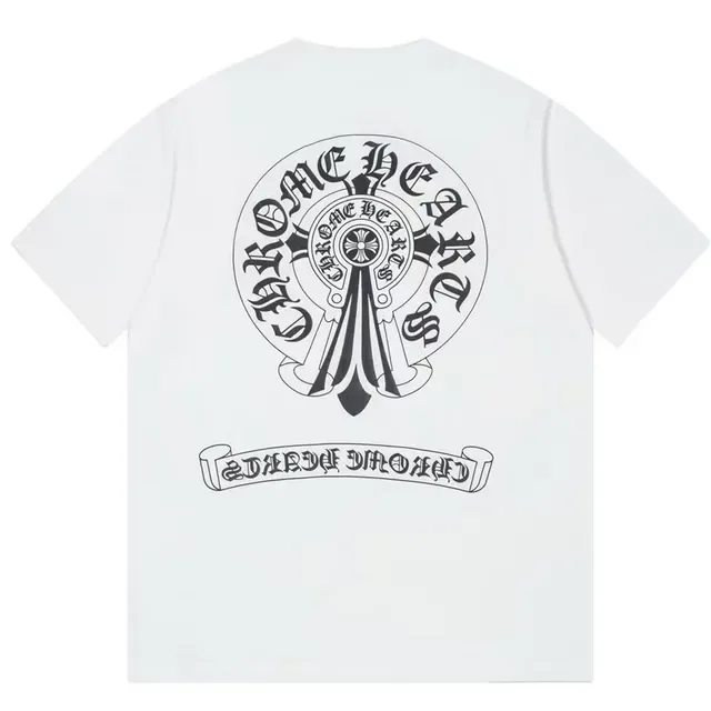 Chrome Hearts Crest Logo Black Oversized T-Shirt 2