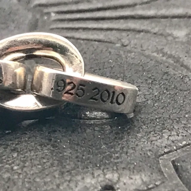 Chrome Hearts Curb Link ব্রেসলেট রূপালী ধাতু ব্রেসলেট 6
