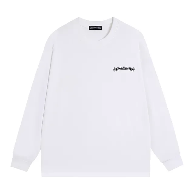 Chrome Hearts Floral Cross Graphic Black Long-Sleeve T-Shirt 6