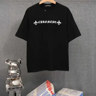 Chrome Hearts Logo Graphic Black T-Shirt