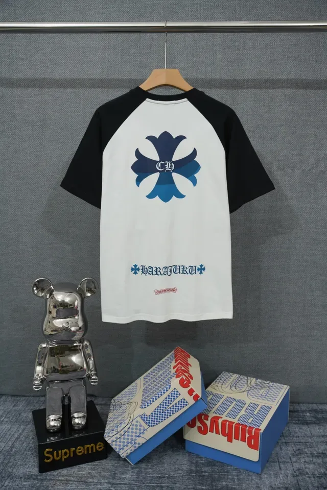 Chrome Hearts 插肩袖撞色Logo T恤 2