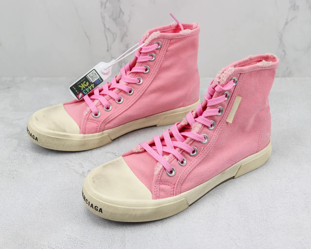 Converse Chuck Taylor All Star গোলাপী ক্যানভাস উঁচু টপ লাইফস্টাইল স্নিকার 4