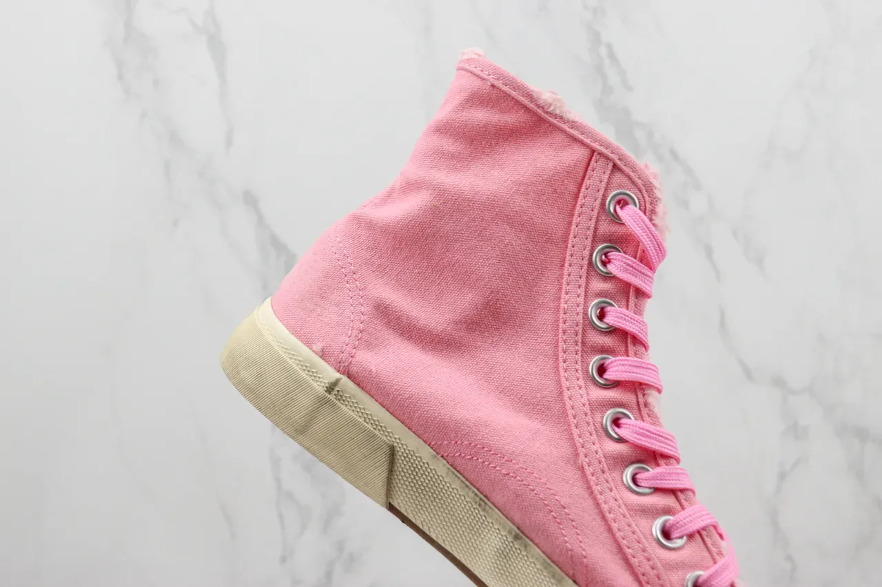 Converse Chuck Taylor All Star গোলাপী ক্যানভাস উঁচু টপ লাইফস্টাইল স্নিকার 5