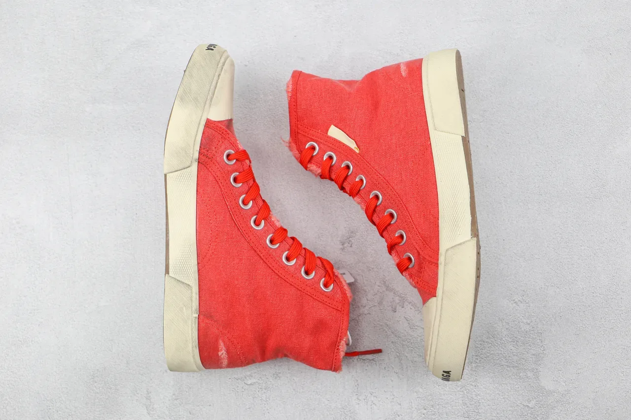Converse Chuck Taylor All Star लाल कैनवास हाई-टॉप लाइफस्टाइल स्नीकर्स 2