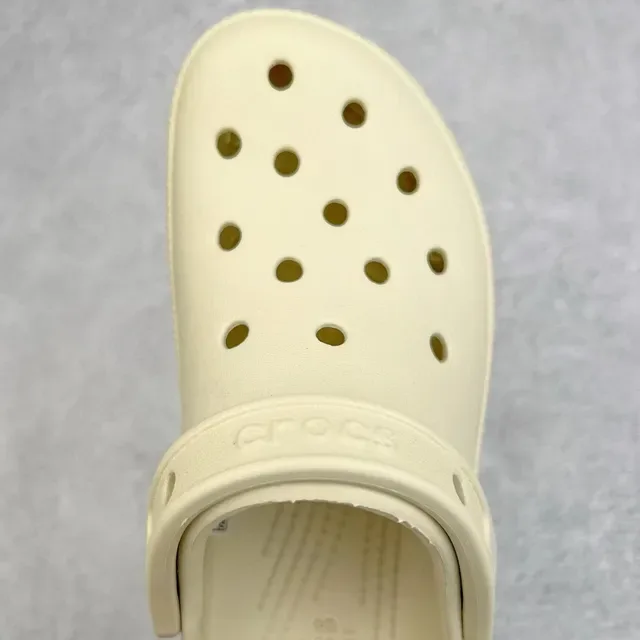 Crocs Echo Clog बेज प्लेटफॉर्म क्लॉग 7