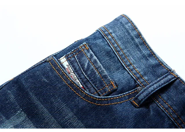 Diesel Mid-Rise Straight-Leg Distressed Indigo Jeans 6