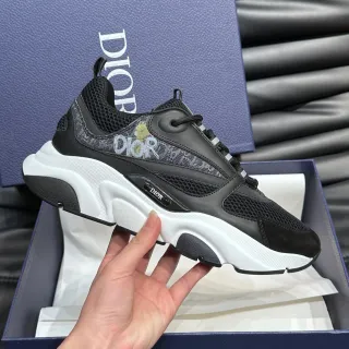 Dior B23 Sneakers Chunky Noires et Blanches
