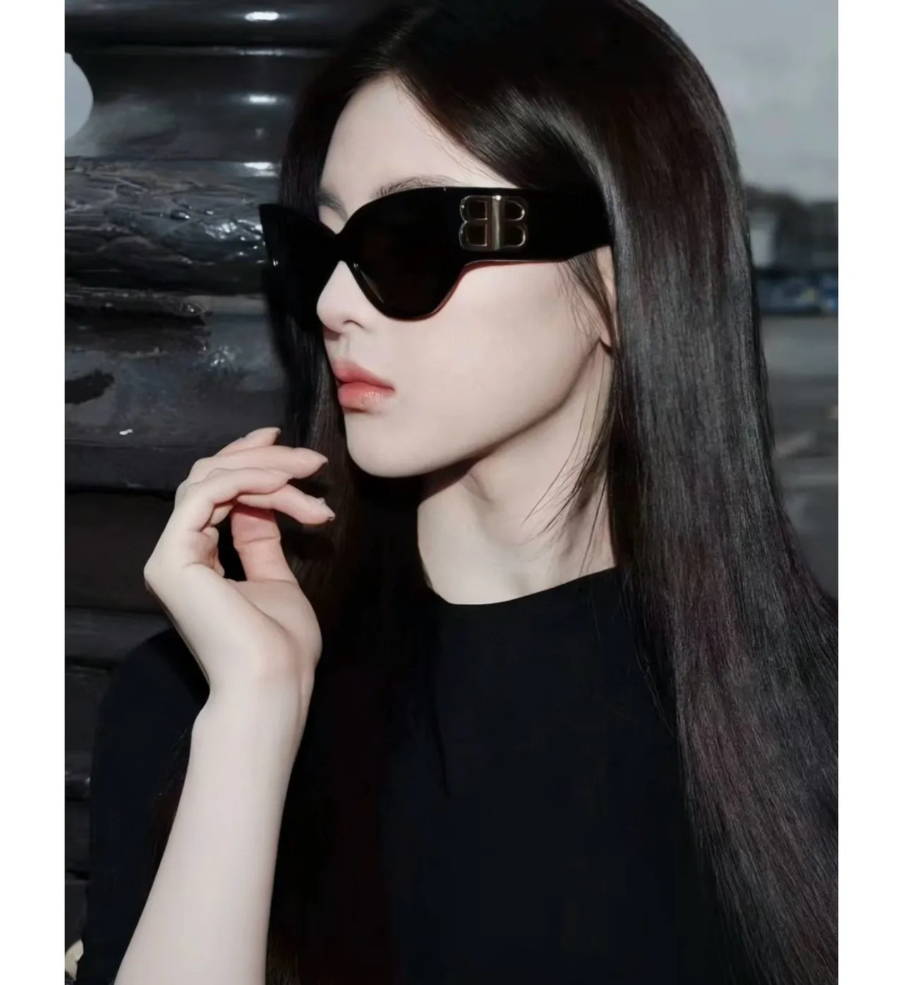 Dior B27 Oversized Cat-Eye Monogram Sunglasses 4
