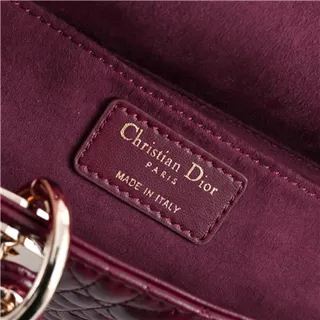 Dior Lady Dior হালকা গোলাপি কুইল্টেড টোট ব্যাগ 21