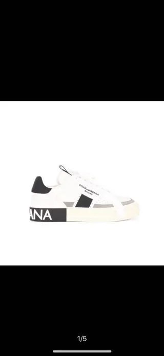 Dolce & Gabbana NS1 白黑灰生活方式运动鞋 3
