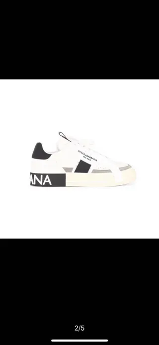 Dolce & Gabbana NS1 白黑灰生活方式运动鞋 6