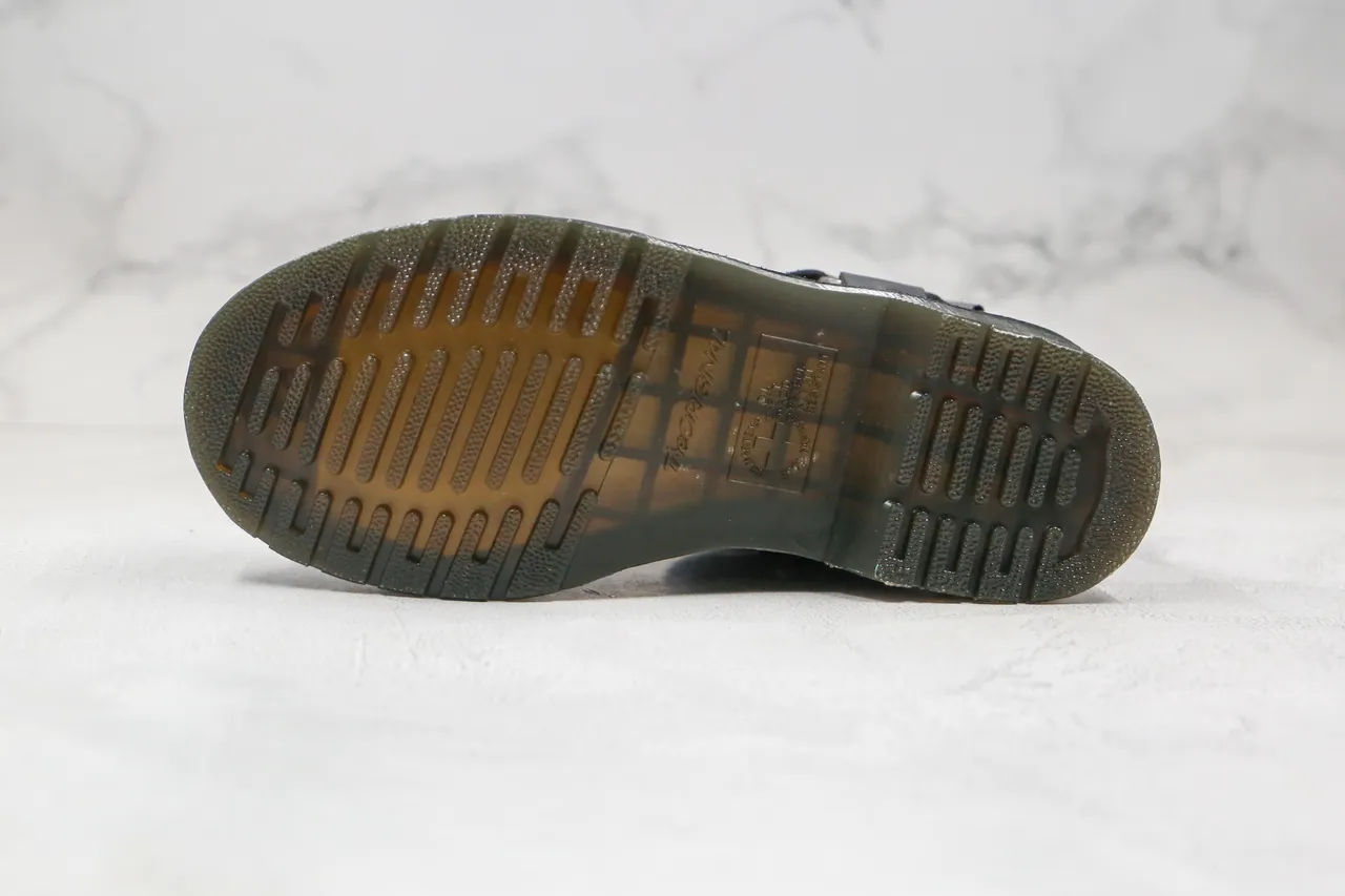 Dr. Martens 1460 Harness काली पीली सिलाई चेल्सी बूट 2