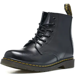 Dr. Martens 1460 चिकना काला चमड़ा 8-Eye मार्टिन बूट