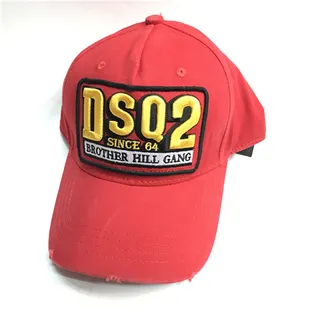 DSQUARED2 hermano colina pandilla parche bordado gorra de béisbol blanca 5