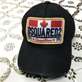 Dsquared2 कनाडियन फ्लैग एम्ब्रॉइडरी नेवी बेसबॉल कैप 2