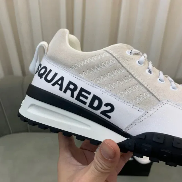Dsquared2 ICON Zapatillas lifestyle off-white y negro 4