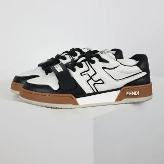Fendi First 白黑橡皮生活运动鞋