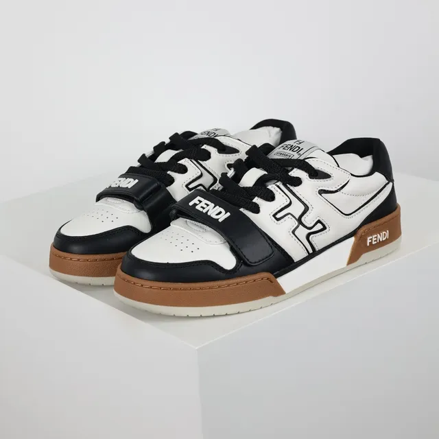 Fendi First White Black Gum Lifestyle Sneakers 2
