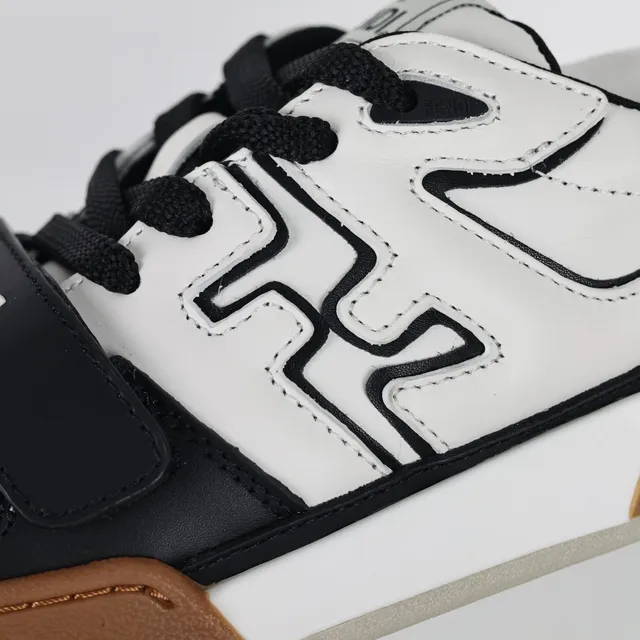 Fendi First White Black Gum Lifestyle Sneakers 6