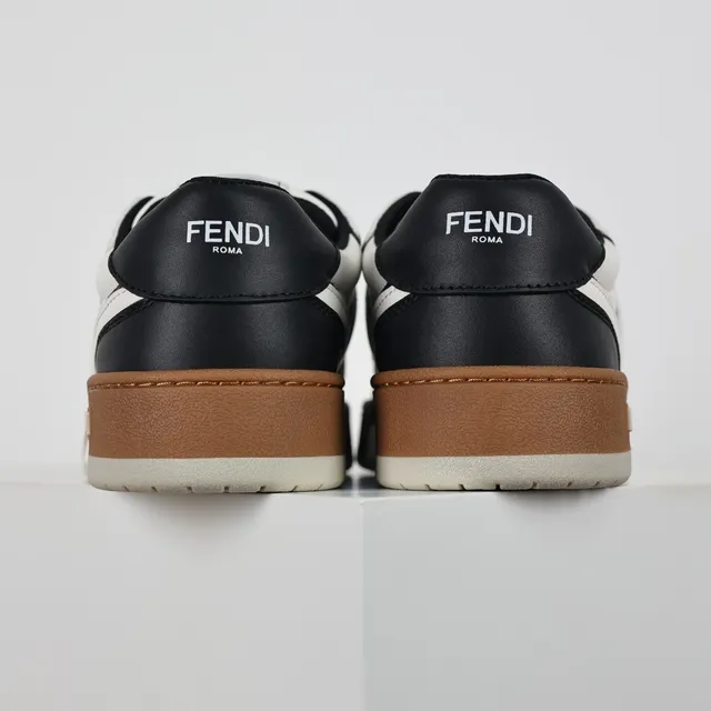Fendi First White Black Gum Lifestyle Sneakers 8