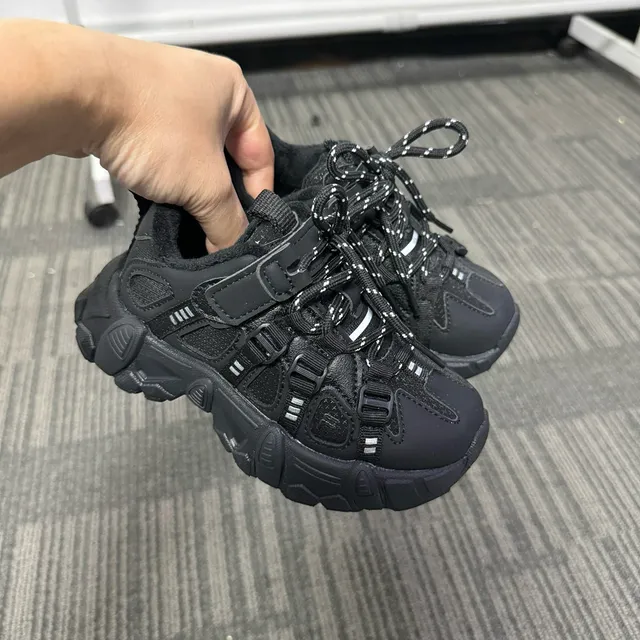 Fila Disruptor Gris Noir Semelle Hybride Fermeture Lacets et Sangle Chaussures Chunky 20