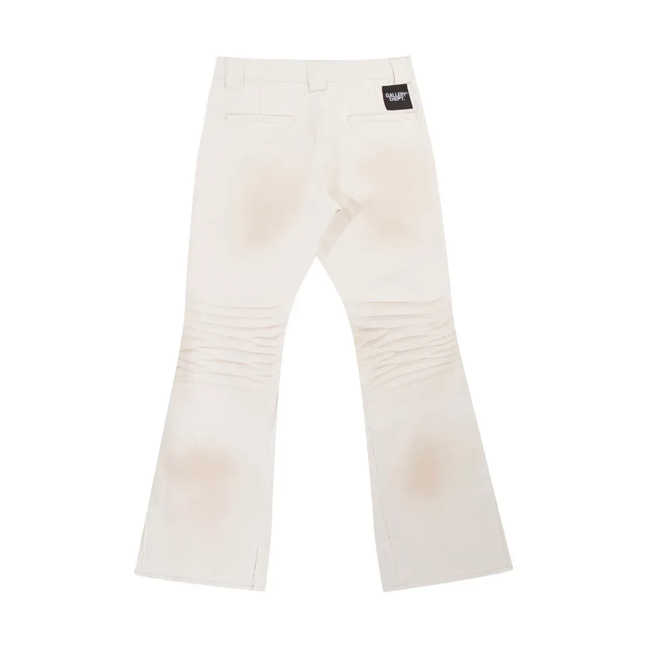 Gallery Dept Calças Acampanadas Distressed Ruched 3